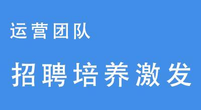 《运营团队招聘培养激发》