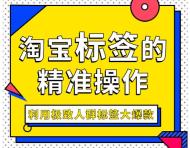 淘宝标签的精准操作